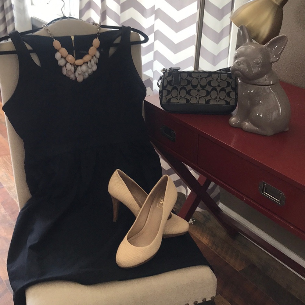 Black evening dress